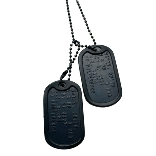 Set targhette cani esercito - targhette,