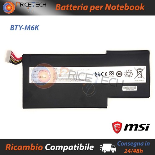 Batteria compatibile msi - batteria,